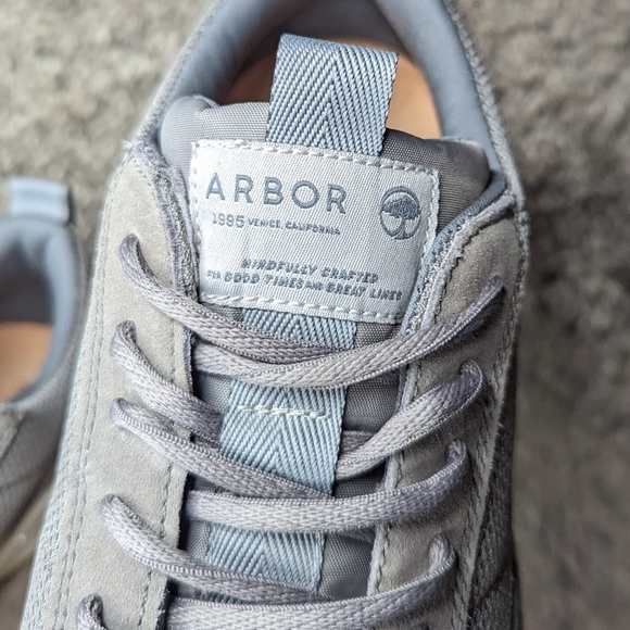 Arbor Collective Skate Casual Shoes Grey Women's 10 - Picture 9 of 14